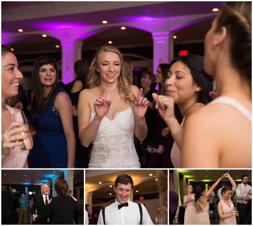 Dance and wedding reception photos at Belle Mer - a Longwood Venue in Newport RI