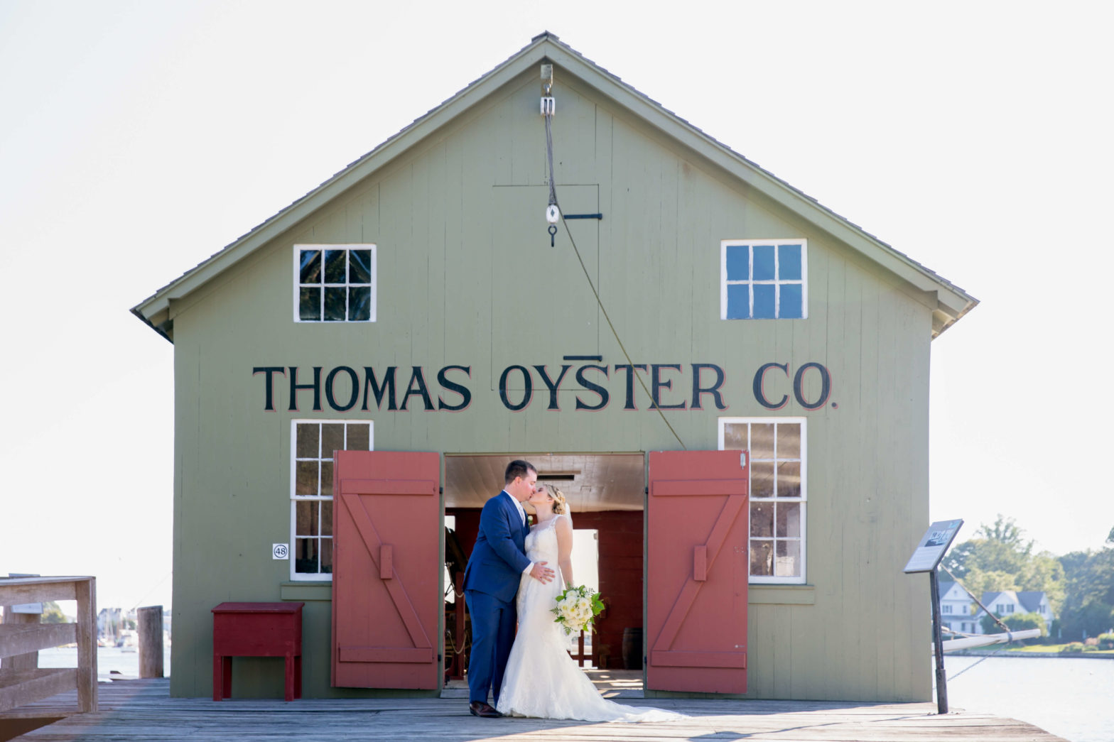 Mystic Seaport Museum Wedding featuring the Thomas Oyster Co.